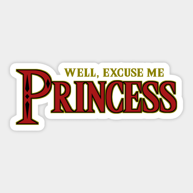 The Legend of Princess Sticker by HeroInstitute